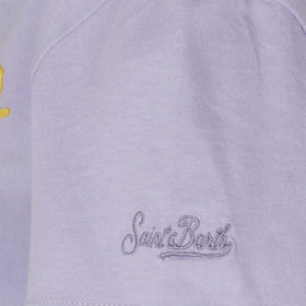 Girl t-shirt with Dreaming St. Barth embroidery - MC2 Saint Barth
