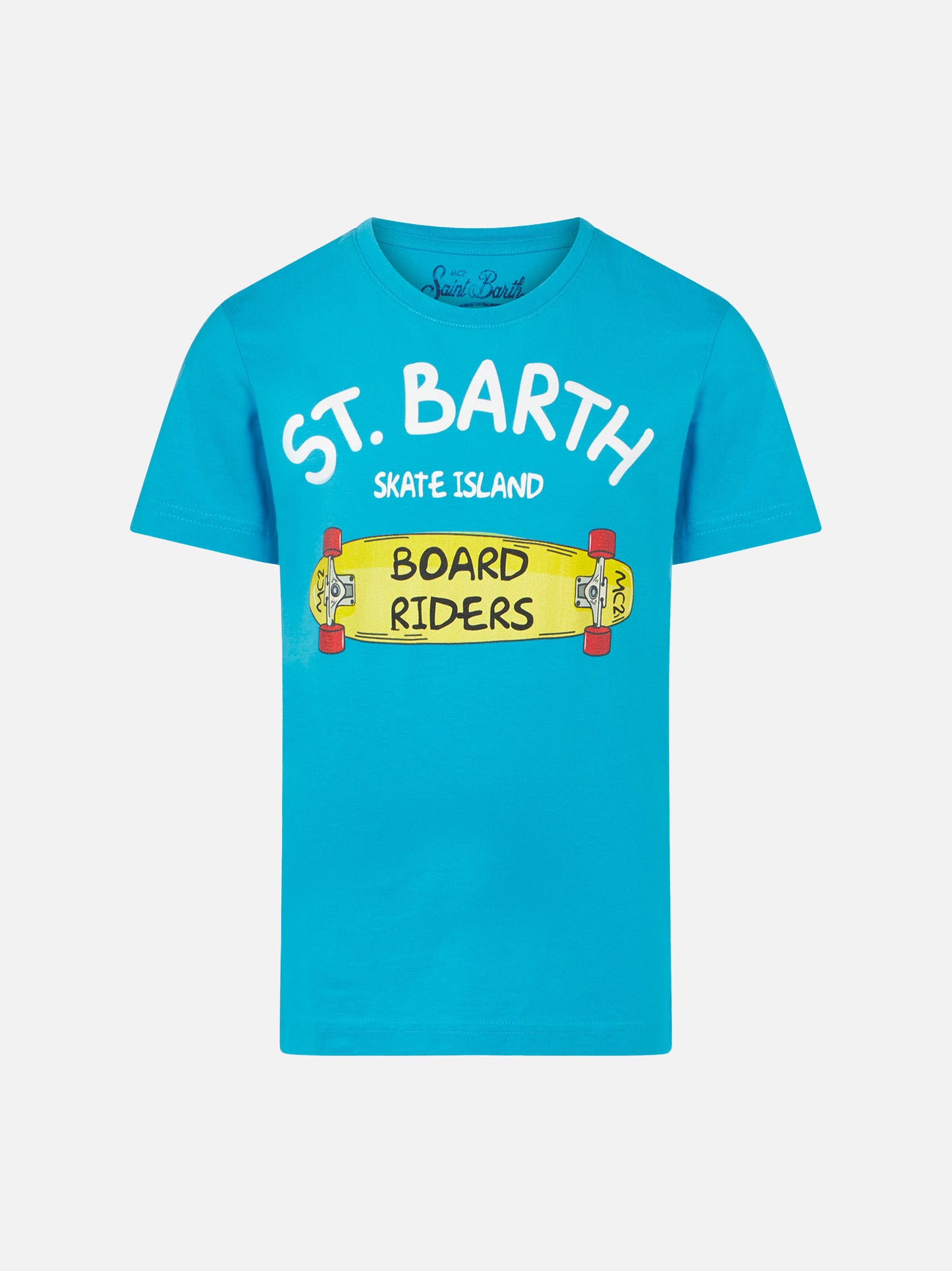 Skate island print boy t-shirt - MC2 Saint Barth