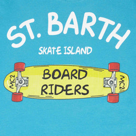 Skate island print boy t-shirt - MC2 Saint Barth