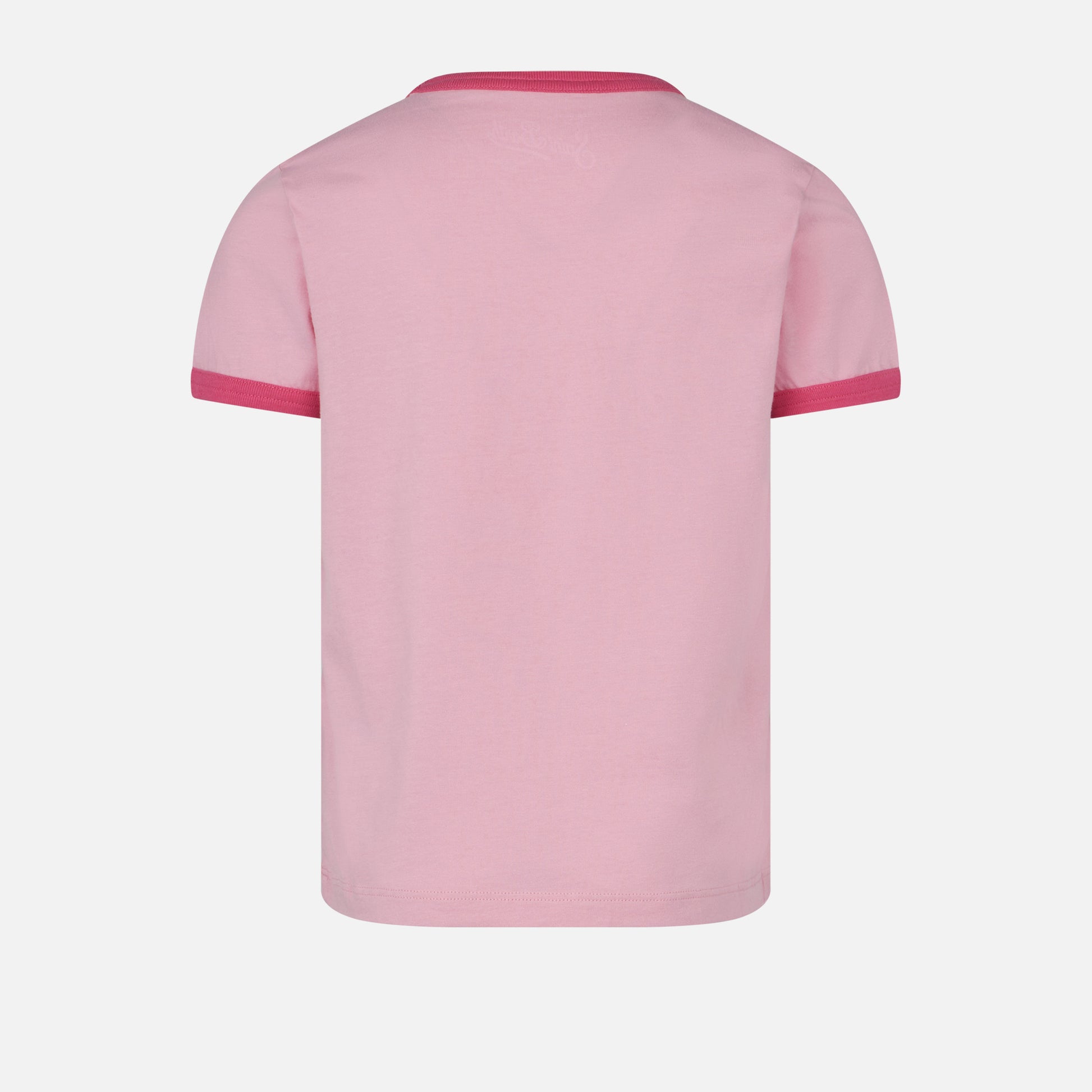Girl cotton t-shirt with St. Barth print - MC2 Saint Barth