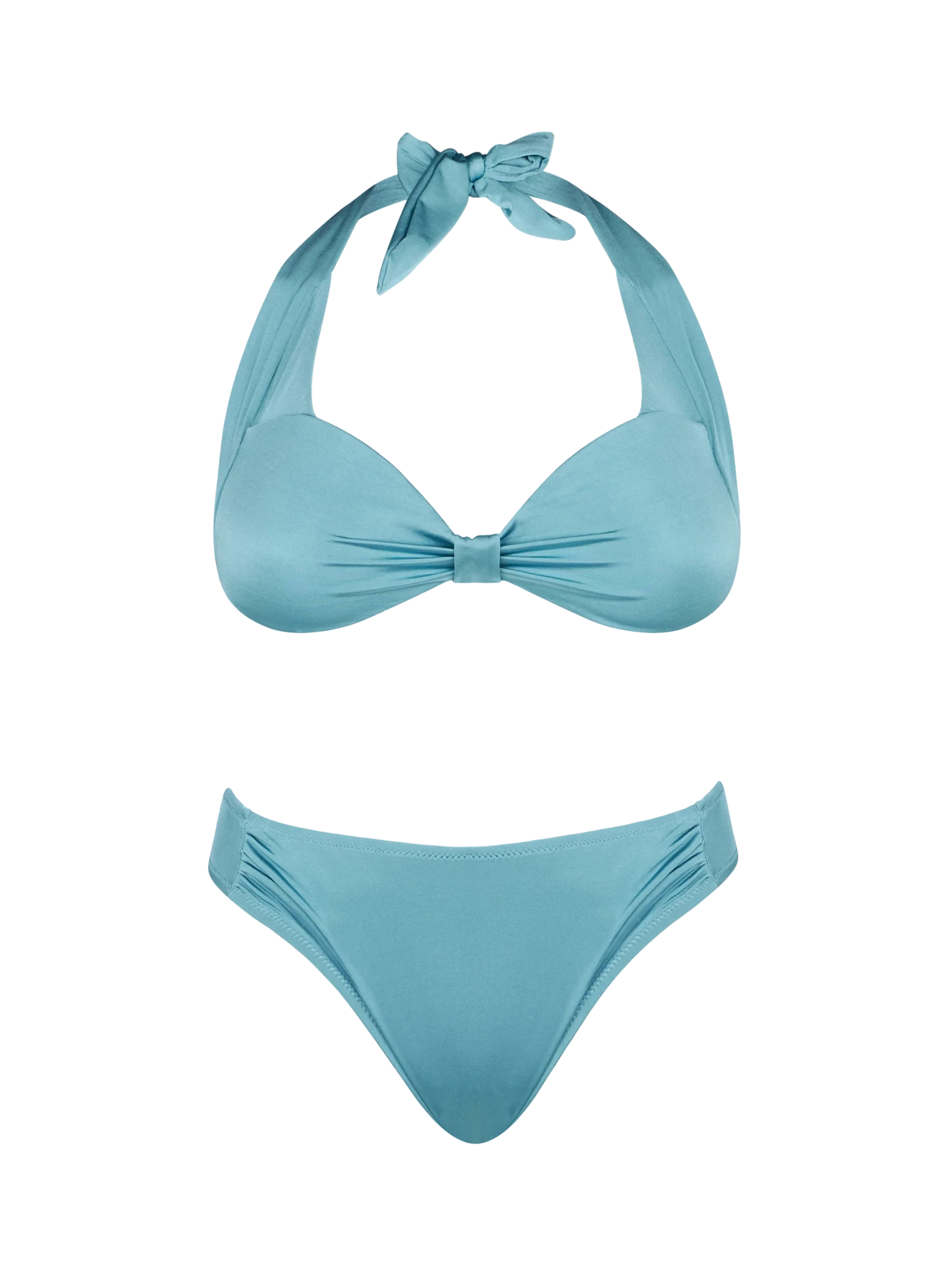 Woman light blue bralette bikini - MC2 Saint Barth