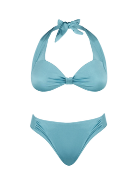 Woman light blue bralette bikini - MC2 Saint Barth