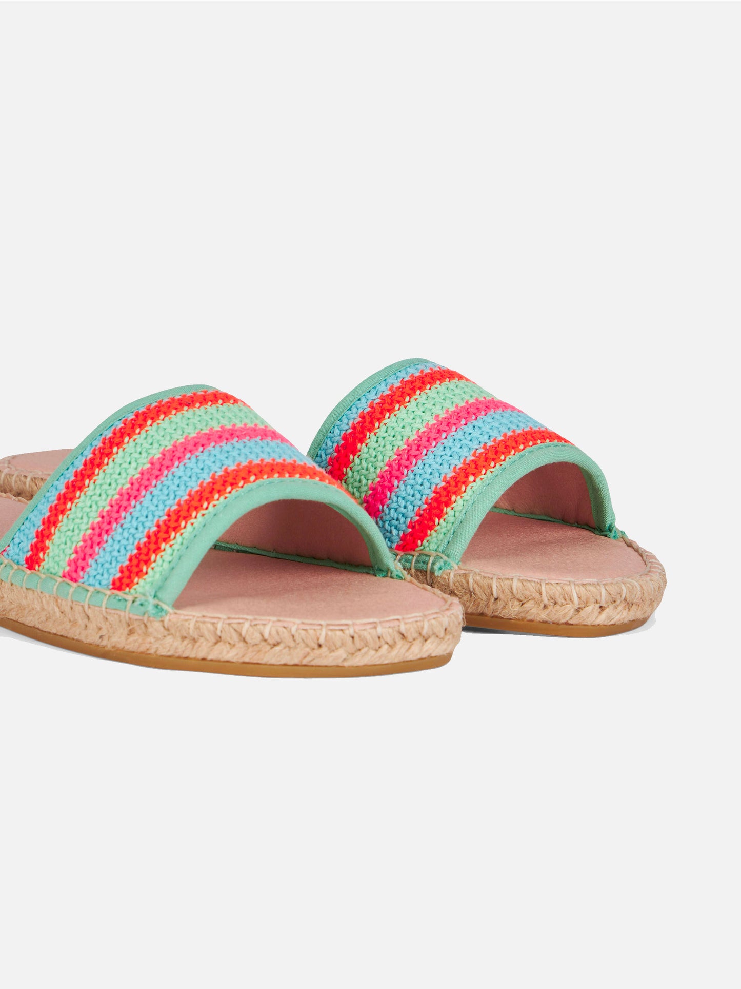 Woman espadrillas with crochet stripes - MC2 Saint Barth