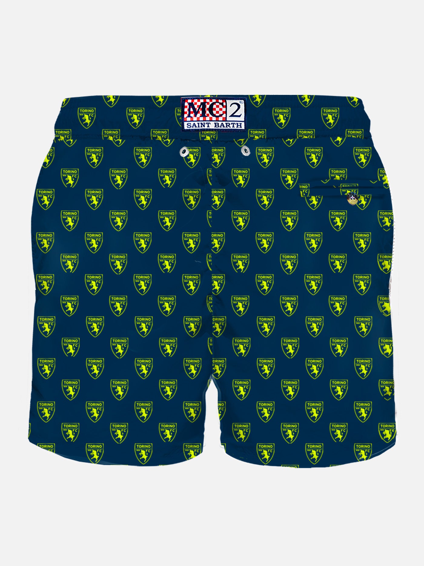 Man light fabric swim shorts with taurus logo | TORINO FC SPECIAL EDITION - MC2 Saint Barth