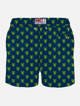 Man light fabric swim shorts with taurus logo | TORINO FC SPECIAL EDITION - MC2 Saint Barth