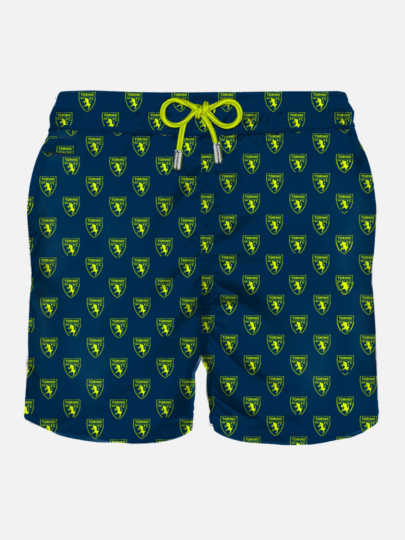 Man light fabric swim shorts with taurus logo | TORINO FC SPECIAL EDITION - MC2 Saint Barth