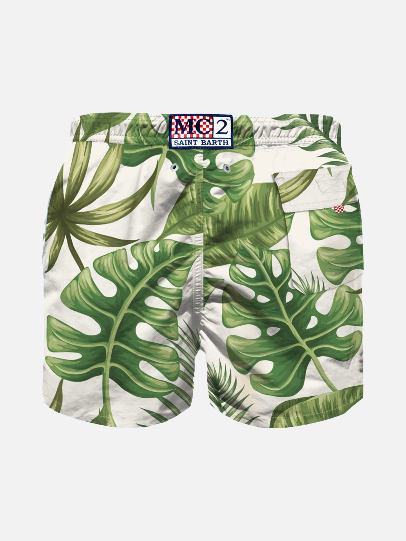 Tropical print boy swim shorts - MC2 Saint Barth
