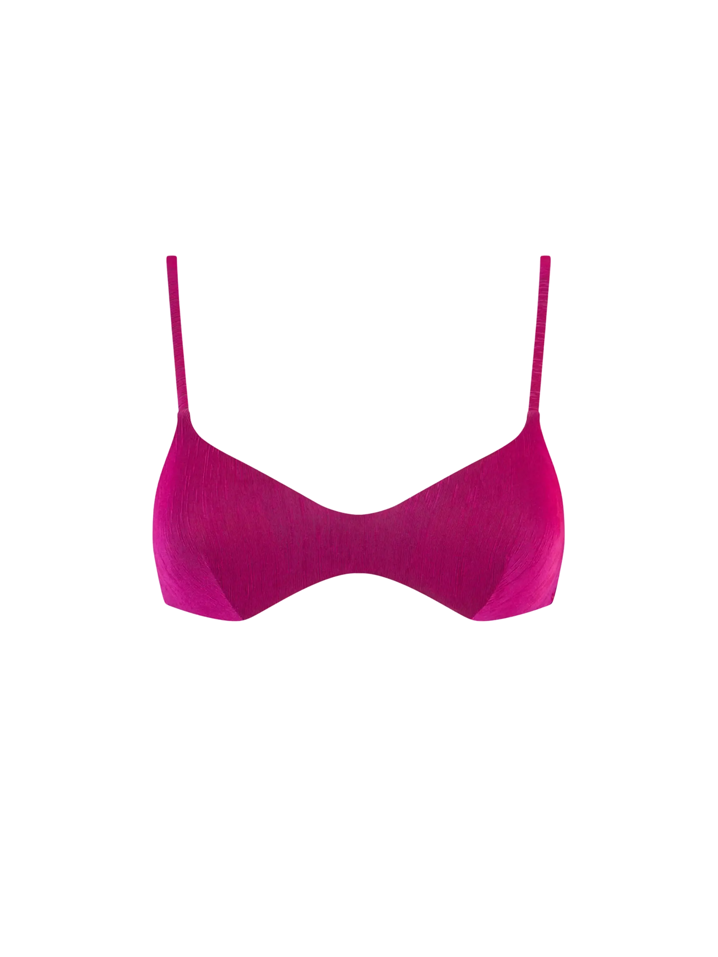 Fucsia knitted bralette - MC2 Saint Barth