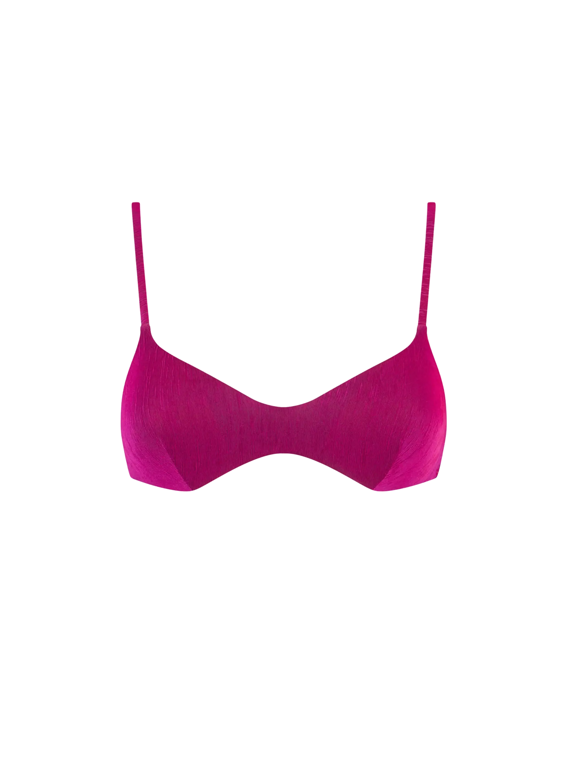 Fucsia knitted bralette - MC2 Saint Barth