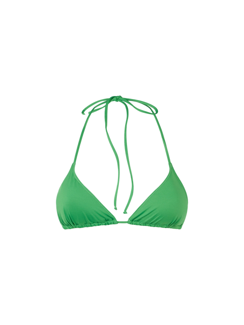 Woman green triangle top swimsuit - MC2 Saint Barth
