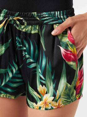 Tropical print woman shorts - MC2 Saint Barth