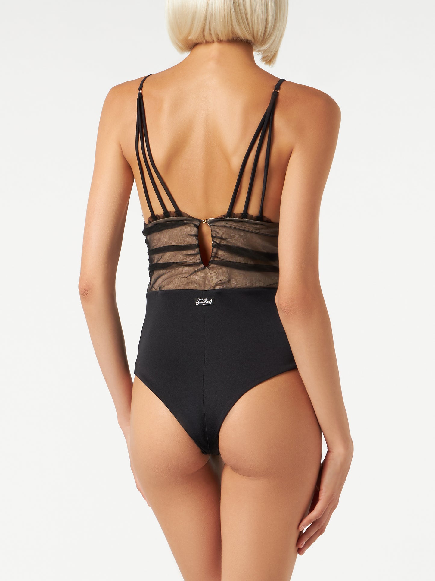 Nude one piece swimsuit Josephine - MC2 Saint Barth