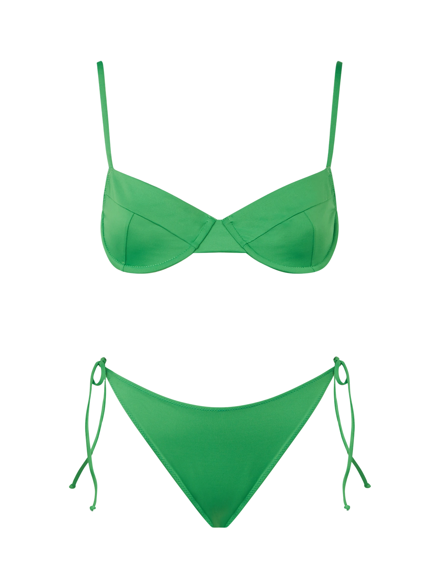 Woman green bralette bikini - MC2 Saint Barth