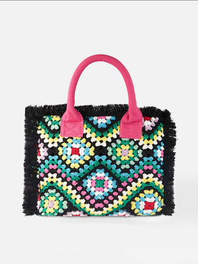 Vanity crochet shoulder bag - MC2 Saint Barth