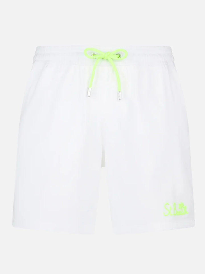 Man white comfort swim shorts - MC2 Saint Barth