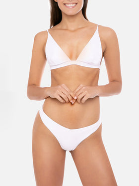 Woman white triangle bikini - MC2 Saint Barth