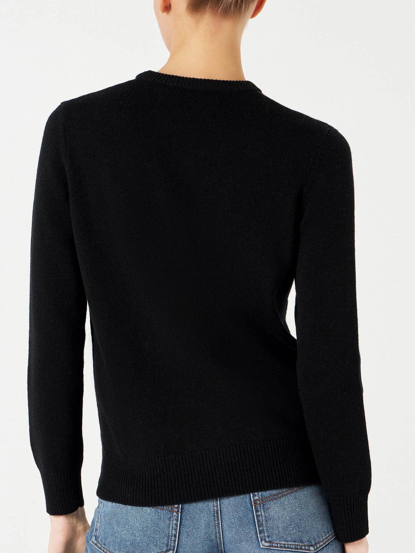 Woman sweater with Monday Mood Snoopy print | SNOOPY - PEANUTS™ SPECIAL EDITION - MC2 Saint Barth