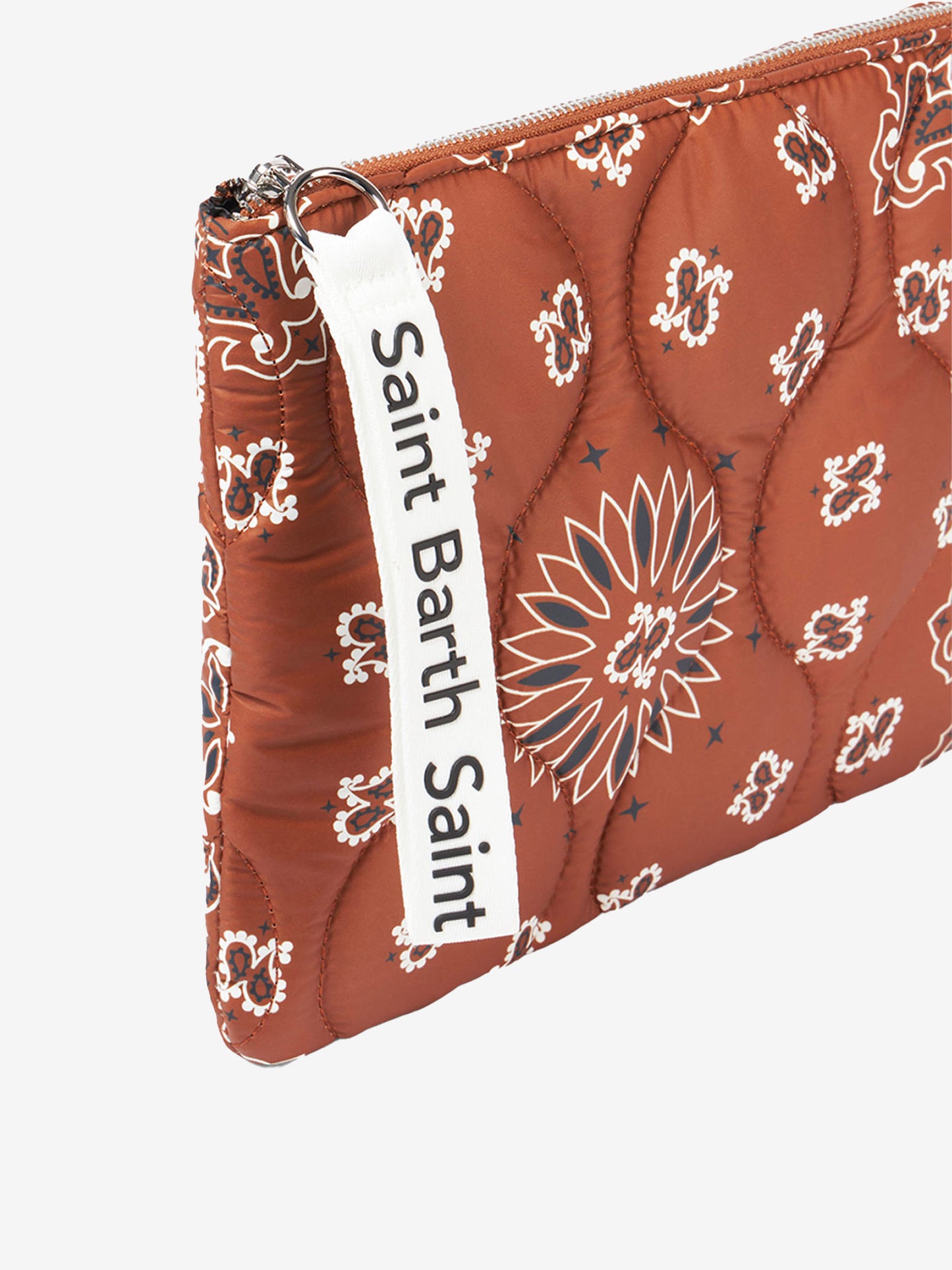Puffer pochette with bandanna print - MC2 Saint Barth