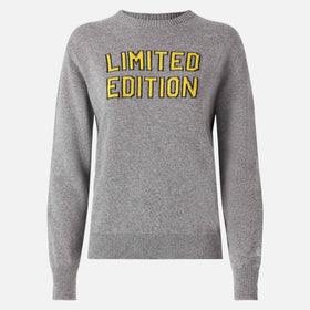 Maglione da donna con scritta Limited Edition