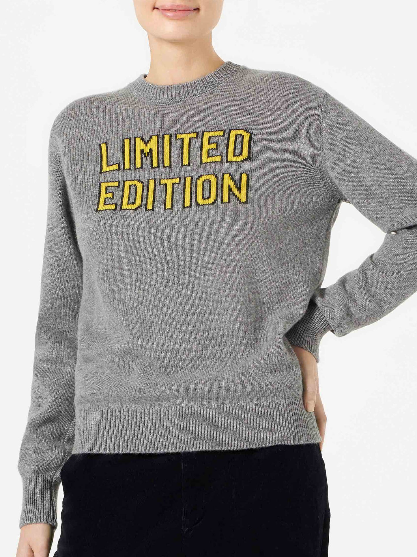 Woman sweater with Limited Edition lettering - MC2 Saint Barth