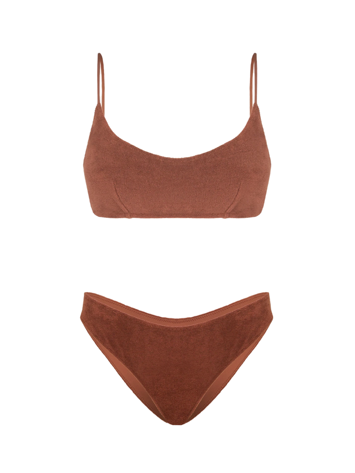 Woman terry bralette bikini - MC2 Saint Barth