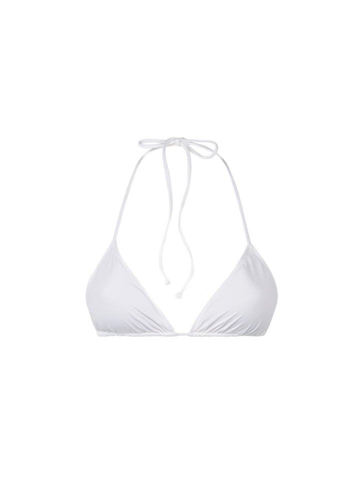 Woman white triangle top - MC2 Saint Barth