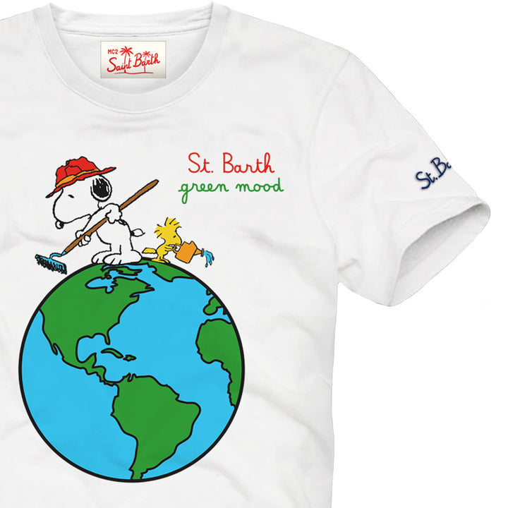 Boy cotton t-shirt with Snoopy print | SNOOPY - PEANUTS™ SPECIAL EDITION - MC2 Saint Barth