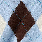 Woman cropped sweater with argyle pattern - MC2 Saint Barth