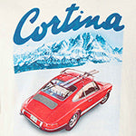 Man t-shirt with Cortina lettering - MC2 Saint Barth