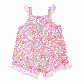 Baby girl dress with flower print - MC2 Saint Barth