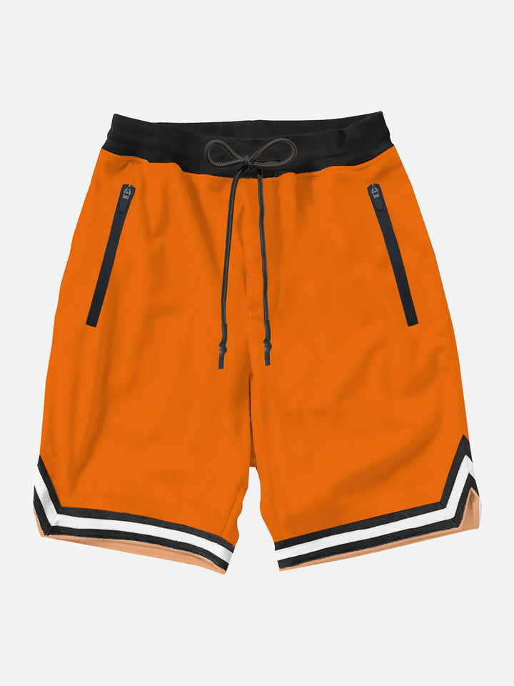 Fluo orange swim shorts surf style - MC2 Saint Barth