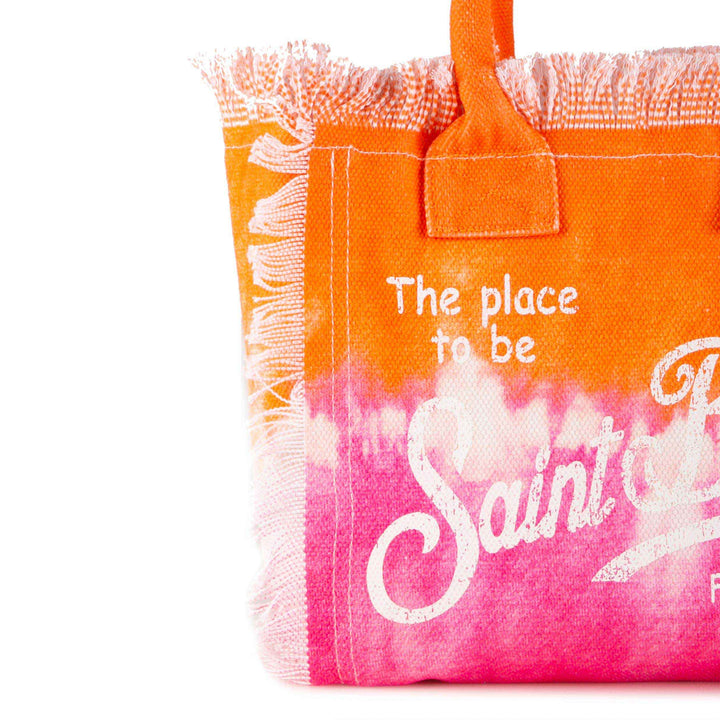 Colette tie dye canvas handbag - MC2 Saint Barth