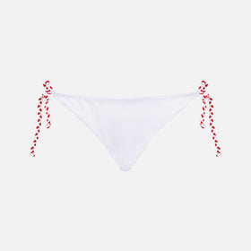 Woman swim briefs with I love St. Barth embroidery - MC2 Saint Barth