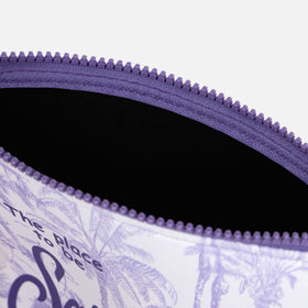 Aline Scuba-Pochette mit Toile-de-Jouy-Print
