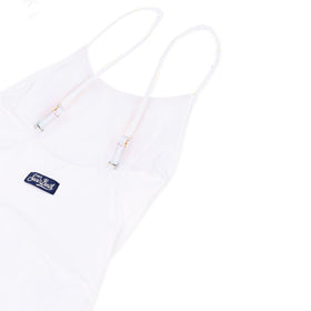 Girl's one piece with tulle ruffle - MC2 Saint Barth