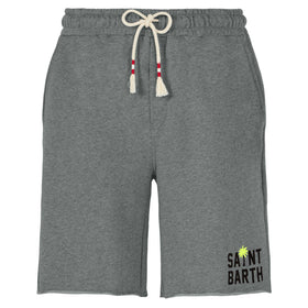 Man cotton grey bermuda - MC2 Saint Barth