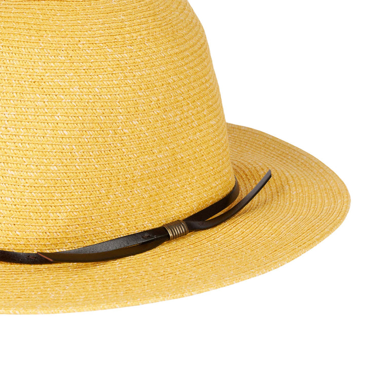 Mustard yellow chapeaux hat - MC2 Saint Barth