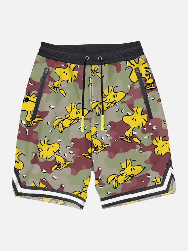 Woodstock print long swim shorts | WOODSTOCK - PEANUTS™ SPECIAL EDITION - MC2 Saint Barth