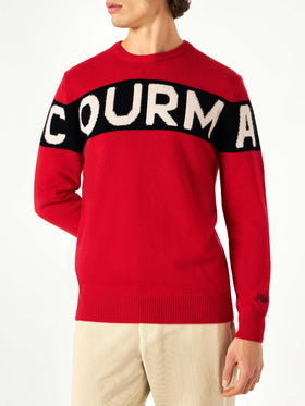Man sweater with Courma writing - MC2 Saint Barth