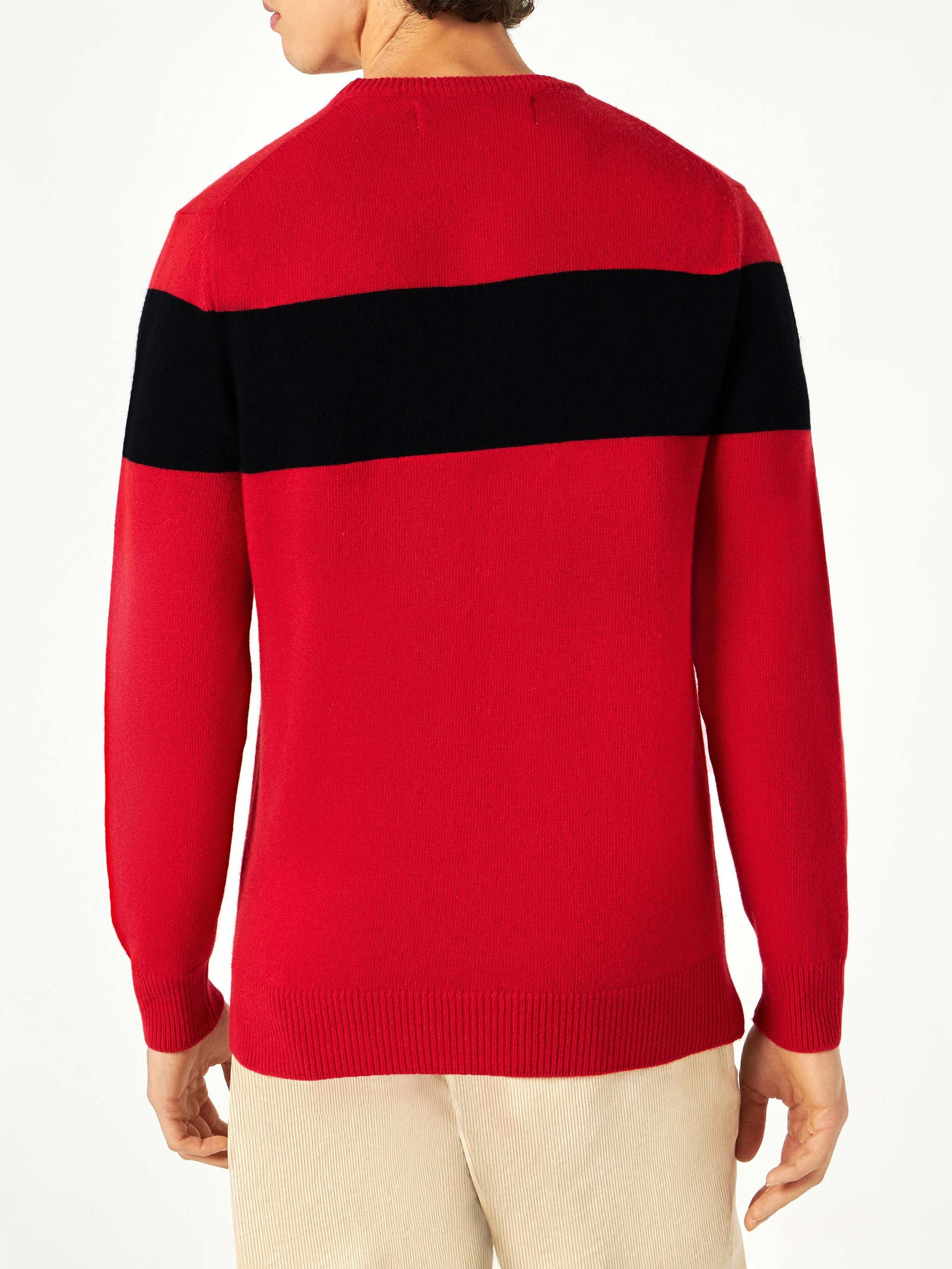 Man sweater with Courma writing - MC2 Saint Barth