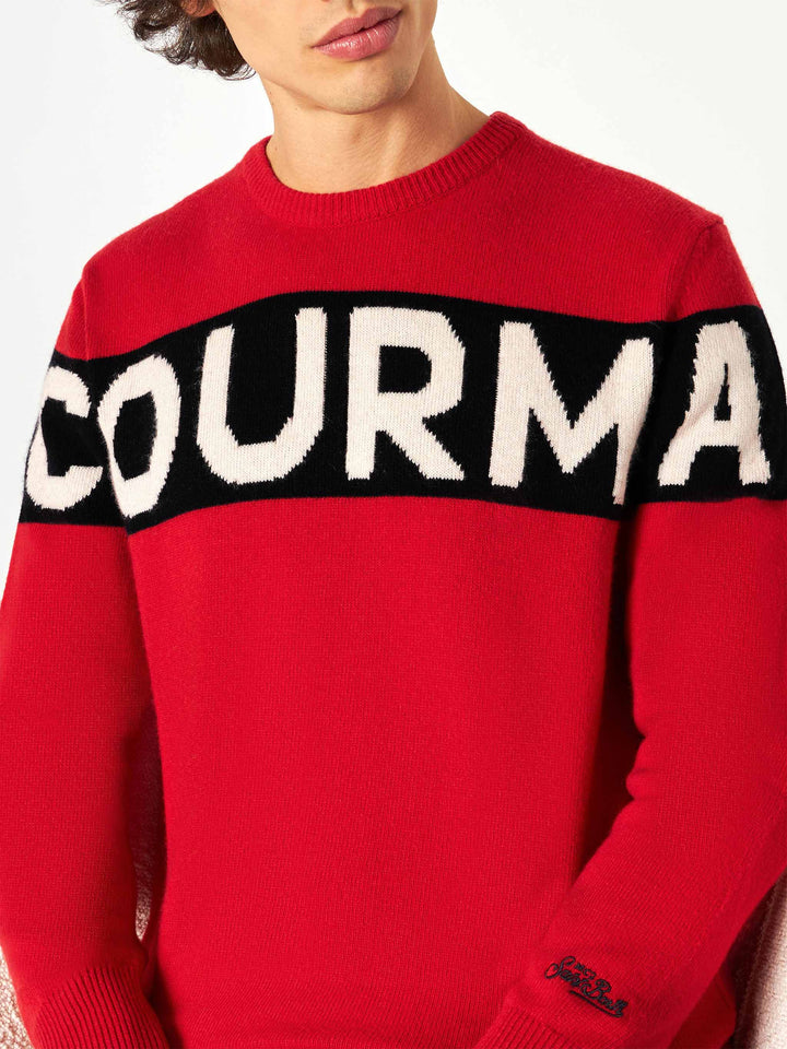 Man sweater with Courma writing - MC2 Saint Barth