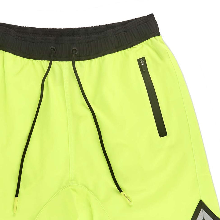 Fluo yellow swim shorts surf style - MC2 Saint Barth