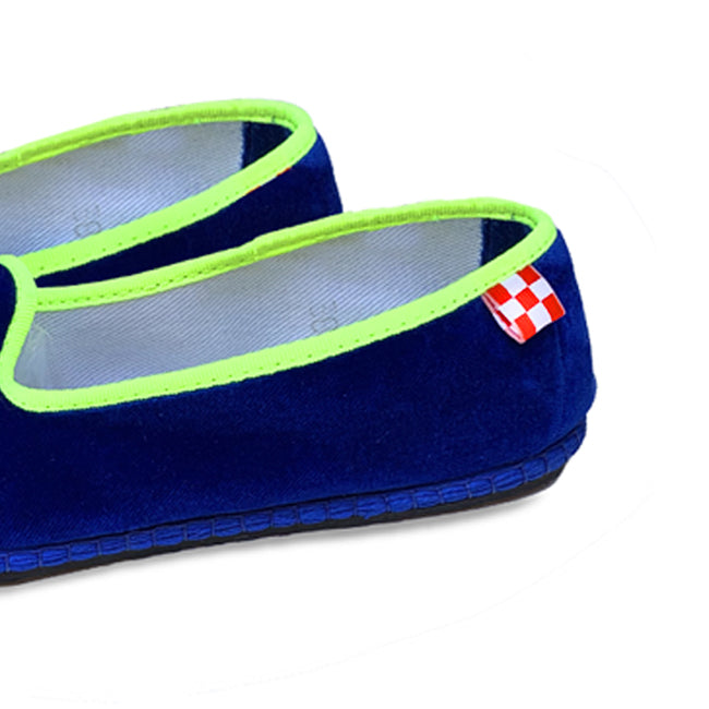 Bluette velvet slippers friulane - MC2 Saint Barth