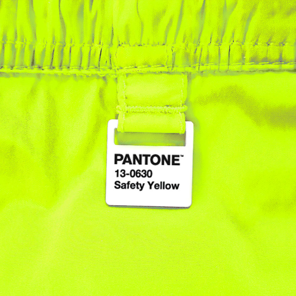 Man fluo yellow swim shorts | PANTONE® SPECIAL EDITION - MC2 Saint Barth