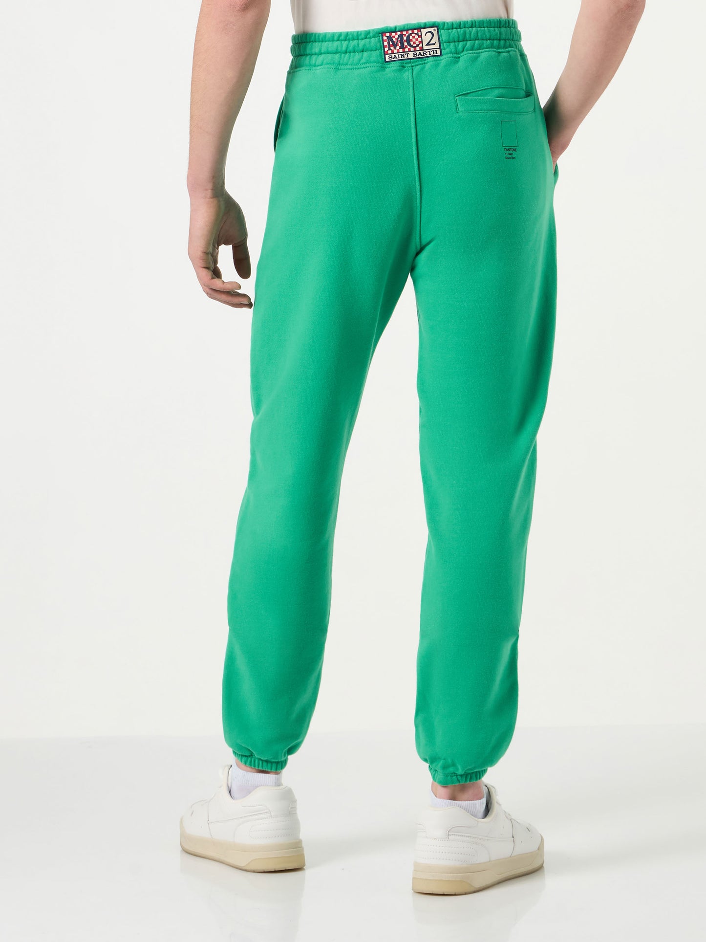 Grass green track pants | Pantone® Special Edition - MC2 Saint Barth