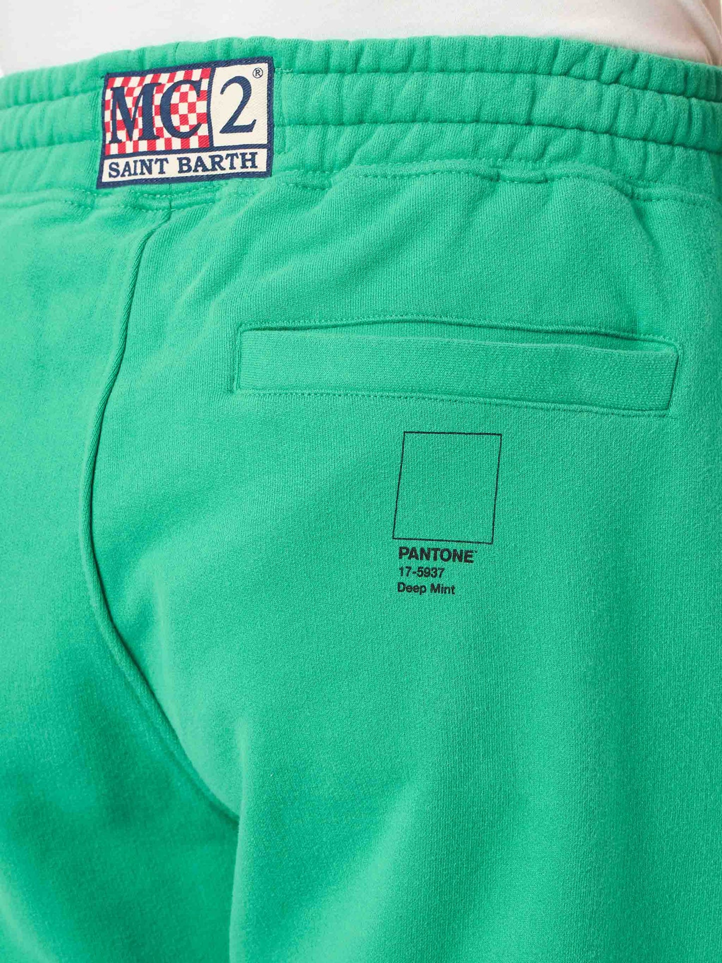 Grass green track pants | Pantone® Special Edition - MC2 Saint Barth