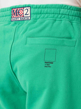 Grass green track pants | Pantone® Special Edition - MC2 Saint Barth