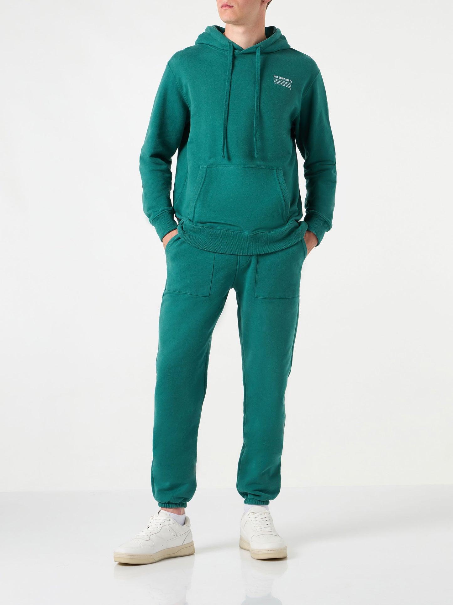 Green hoodie | Pantone® Special Edition - MC2 Saint Barth