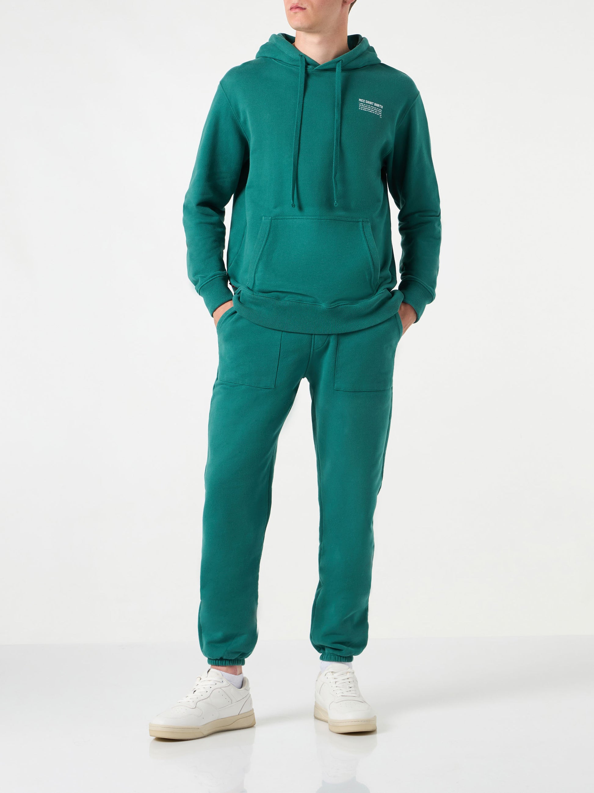 Green hoodie | Pantone® Special Edition - MC2 Saint Barth