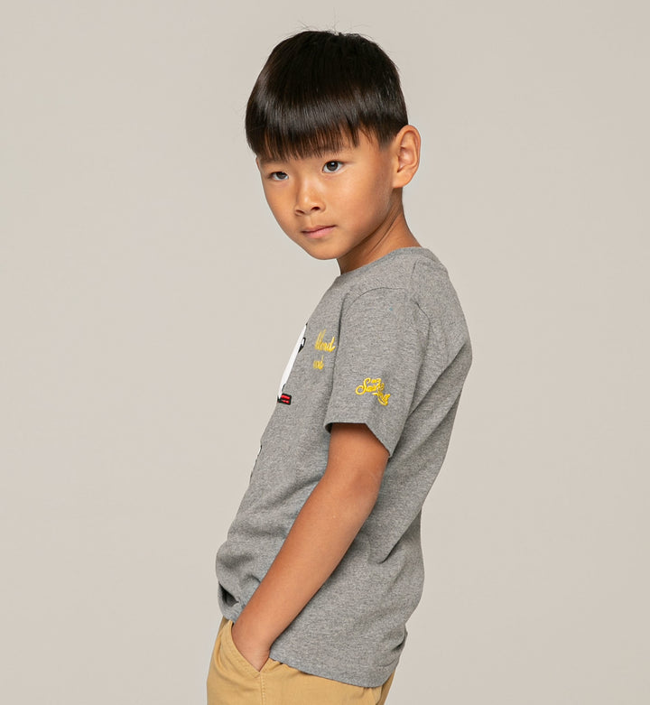 Boy t-shirt with Snoopy print and embroidery | SNOOPY - PEANUTS™ SPECIAL EDITION - MC2 Saint Barth
